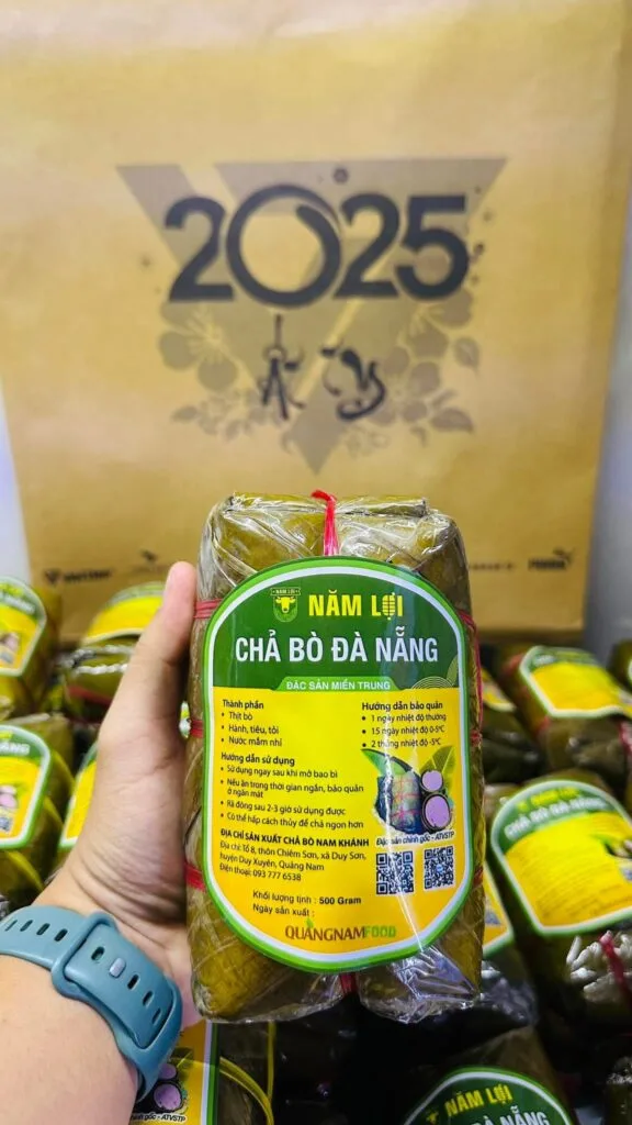 chả bò Đà Nẵng tại HCM tết 2025