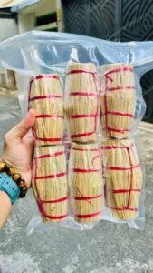 Tré rơm được hút chân không
