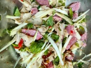 cách trộn tré bình định