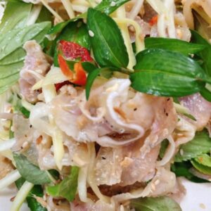 cách trộn tré bình định