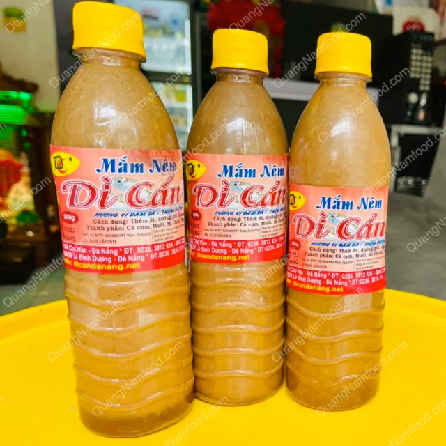 Mắm nêm Dì Cẩn tại QuangNamfood