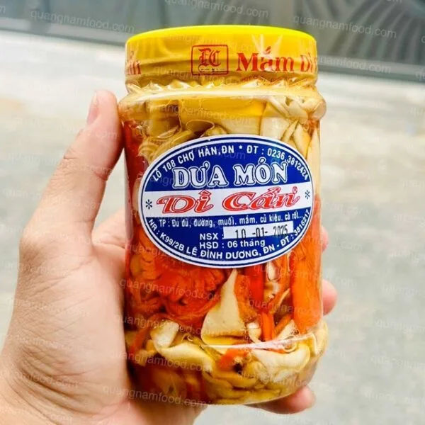 Dưa món Dì Cẩn